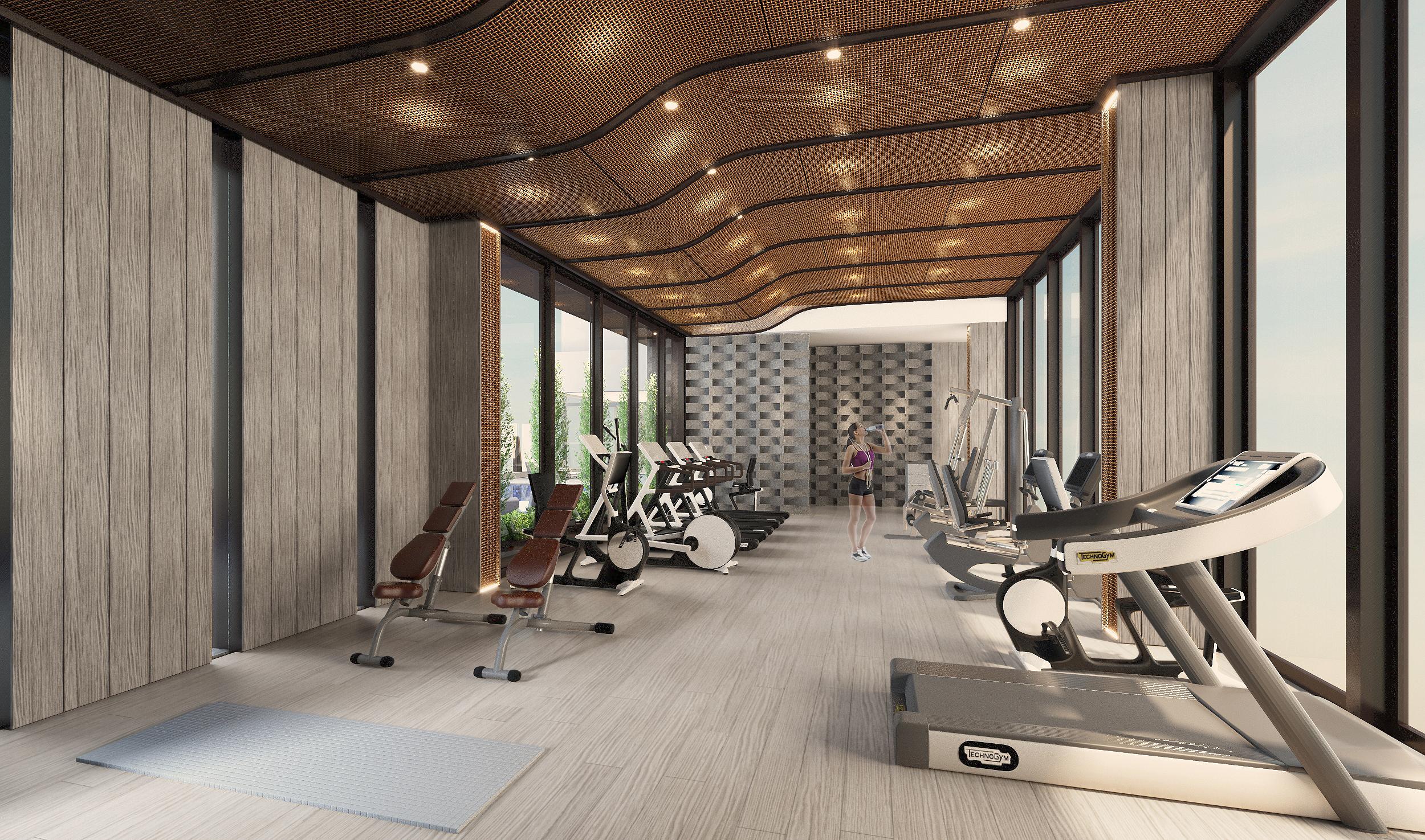 Alva Hotel By Royal Hongkong Exteriör bild The gym at the 1016