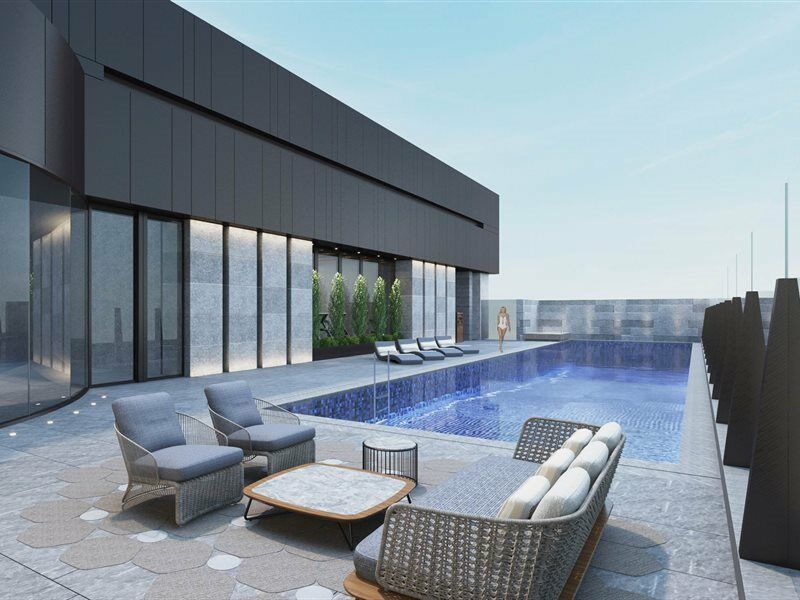 Alva Hotel By Royal Hongkong Exteriör bild The rooftop pool at the hotel